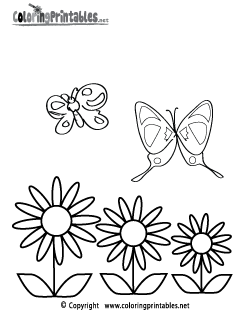 Spring Coloring Pages on Free Printable Spring Coloring Pages   Top Signs Of Spring