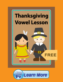 Thanksgiving Vowel Lesson