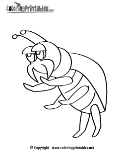 Bug Coloring Page