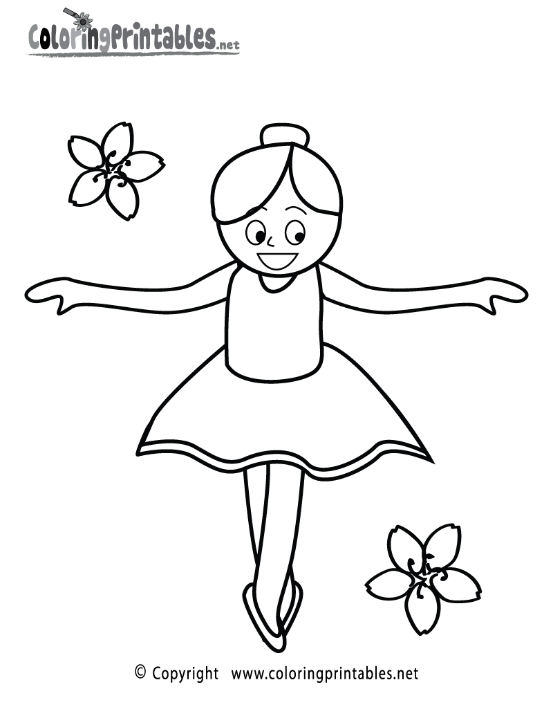 Dancing Coloring Pages Printable for Free Download