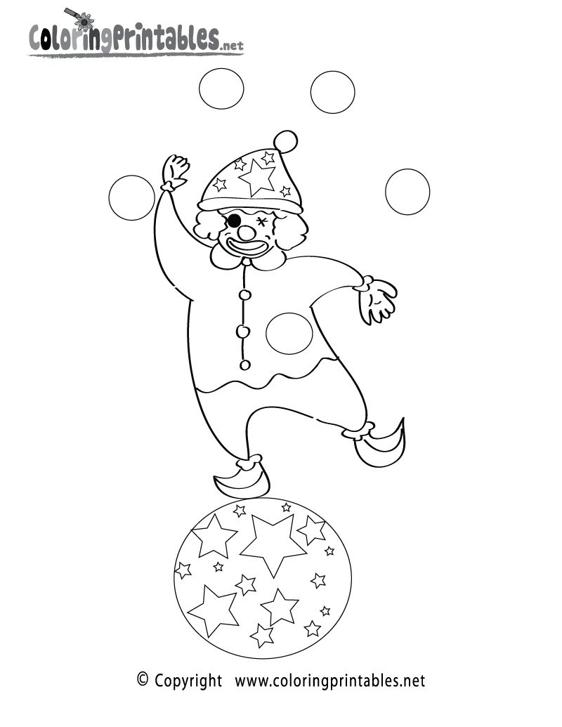 April Fools' Day Coloring Page Printable.