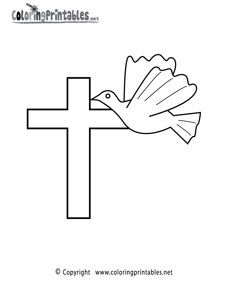 86 Christian Symbols Coloring Pages Download Free Images