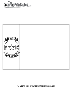 North Carolina Coloring Page